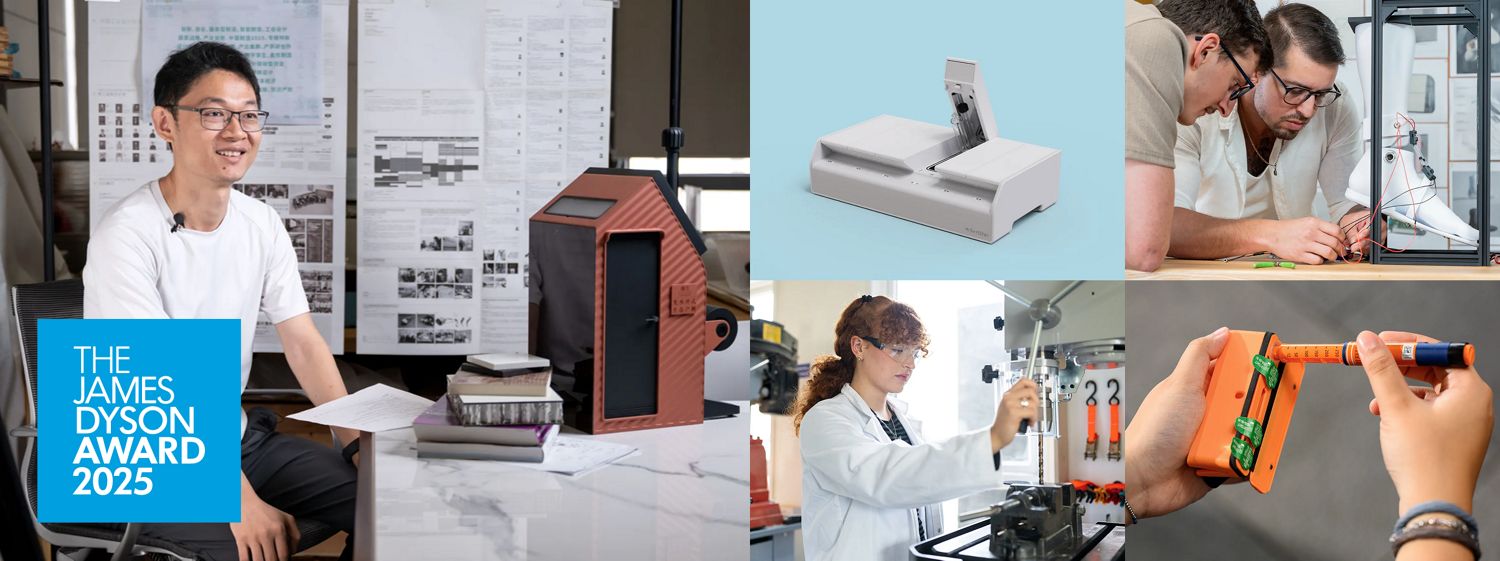 James Dyson Award 2025 Top 20 collage